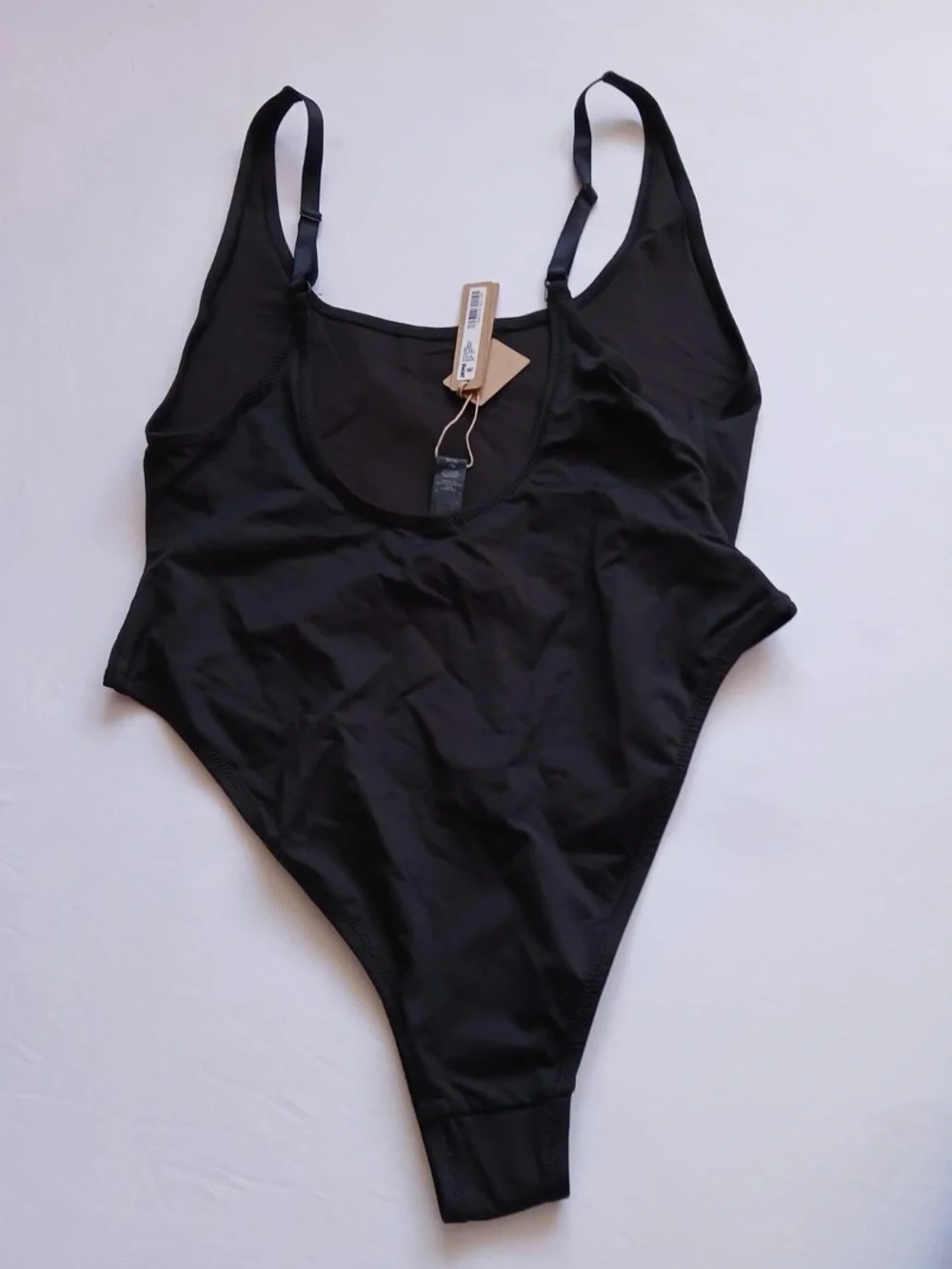SKIMS Signature Swim Scoop Neck One-Piece | Onyx | XL | NWT